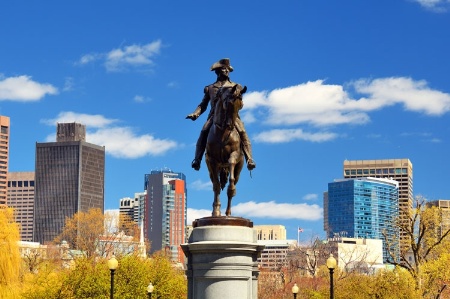 George Washington Statue, Boston