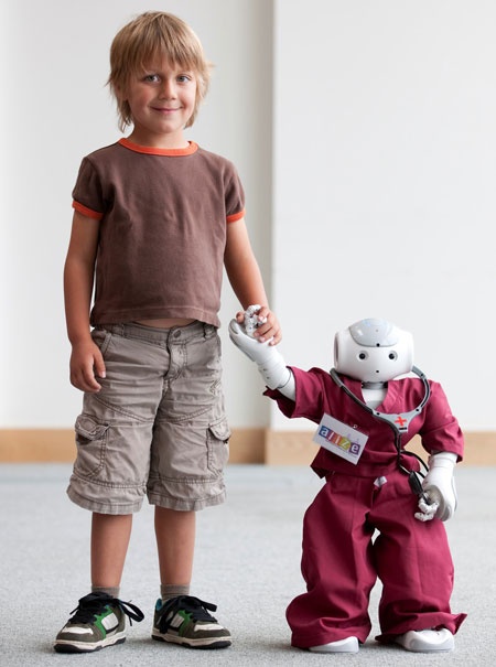 “Friendly robots” changing young lives, Plymouth University