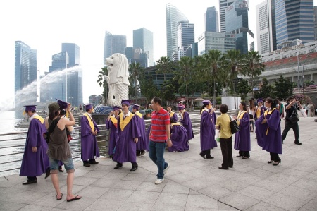 Singaporean university graduates
