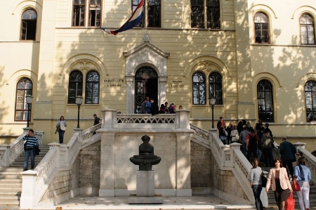 Croatian university campus building