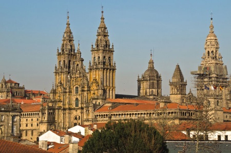 Spanish city view