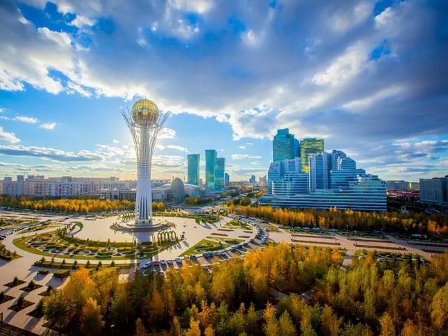 City view of Astana, Kazakhstan