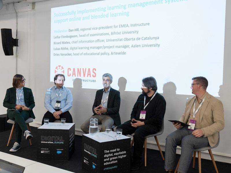 Canvas by Instructure session at DU Europe 2023