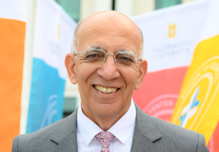 Waqar Ahmad, president of Nazarbayev University