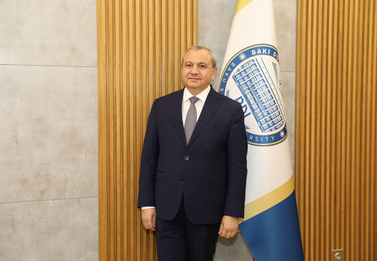 Elchin Babayev, rector of Baku State University