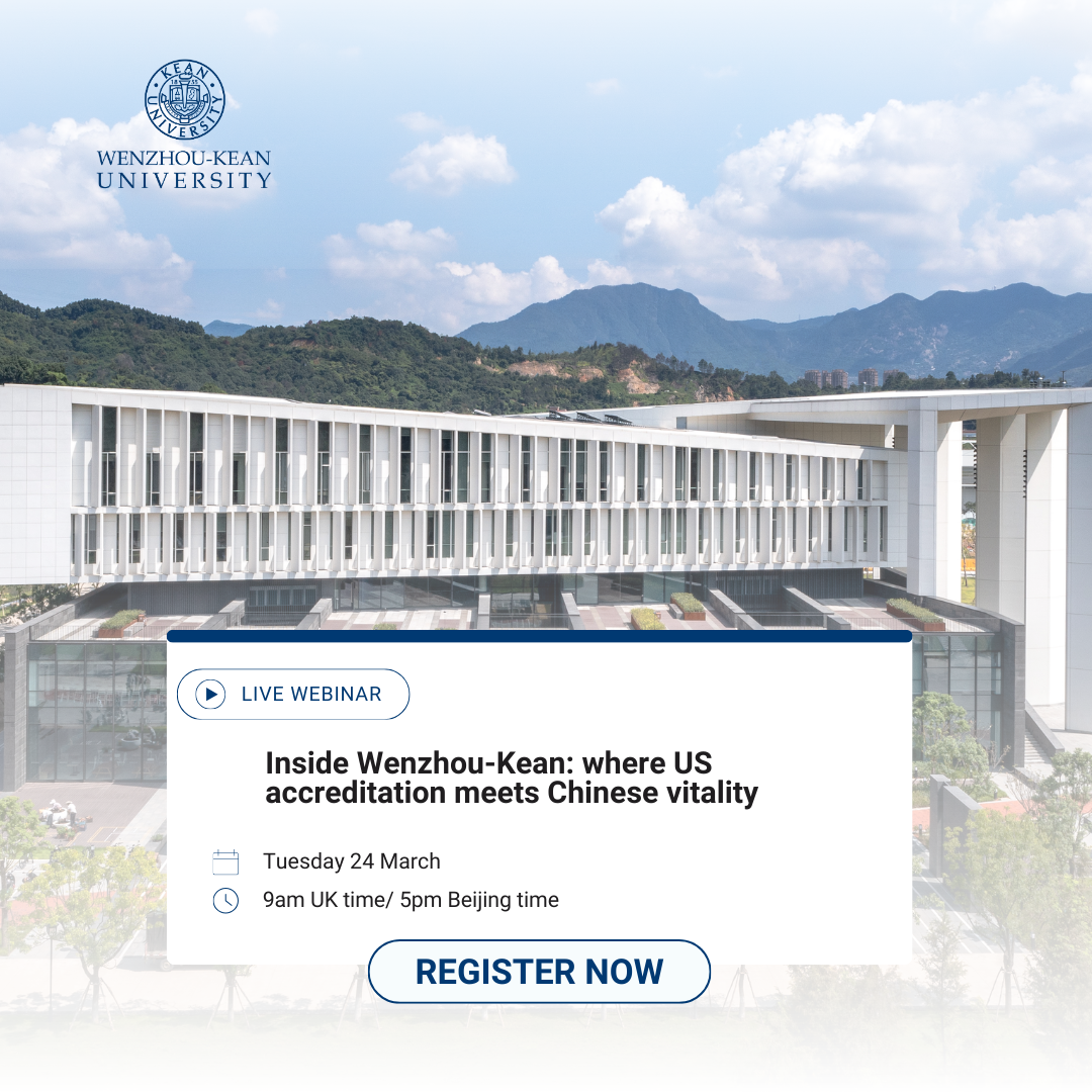 Wenzhou-Kean University - Webinar