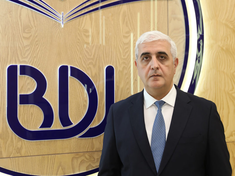 Mahir Pirguliyev, head of the rector’s secretariat