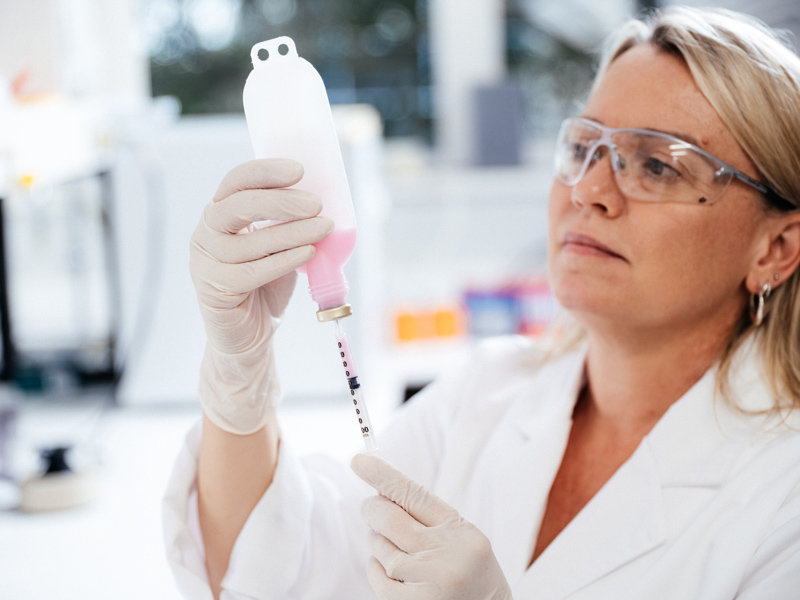 Jody Hobson-Peters, associate professor in the School of Chemistry and Molecular Biosciences at the University of Queensland