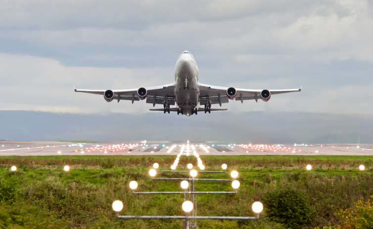Taking off
