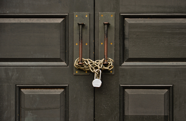 Locked door