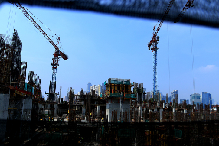 Construction in Jakarta