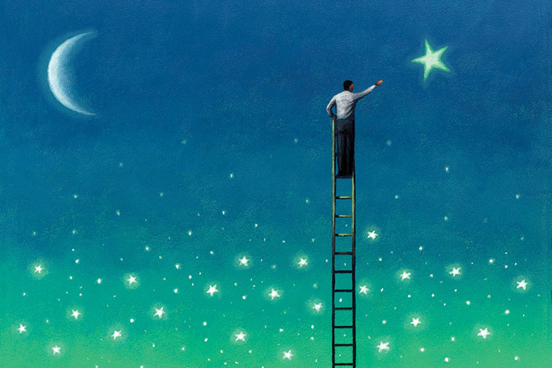 ladder-star-moon