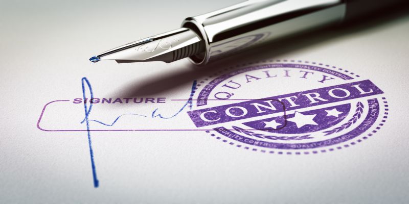 Quality control guarantee