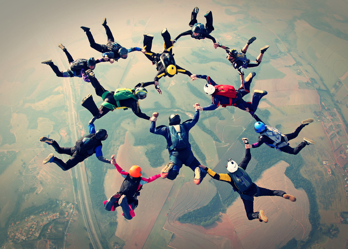 Skydivers