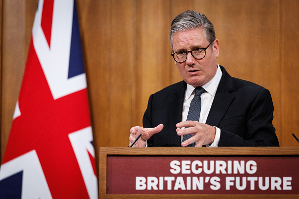 Keir Starmer speaks at the launch of the UK's immigration White Paper