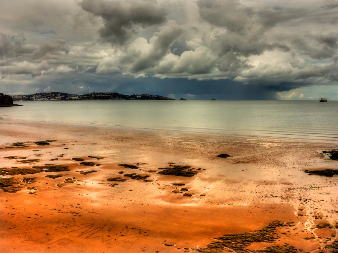 A storm in Torbay