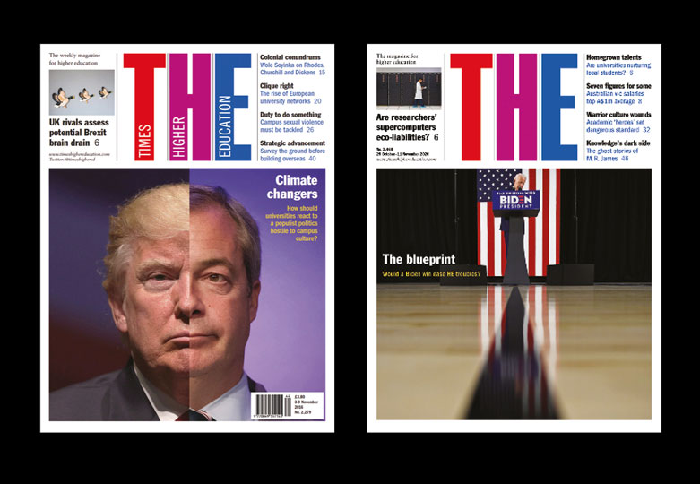 Two THE front covers