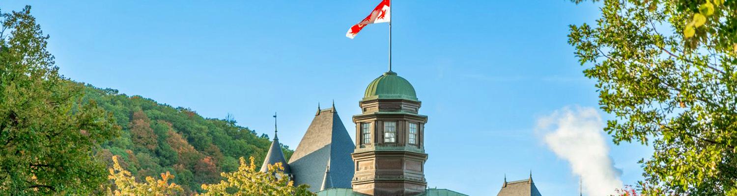 McGill cupola & flag-Edit