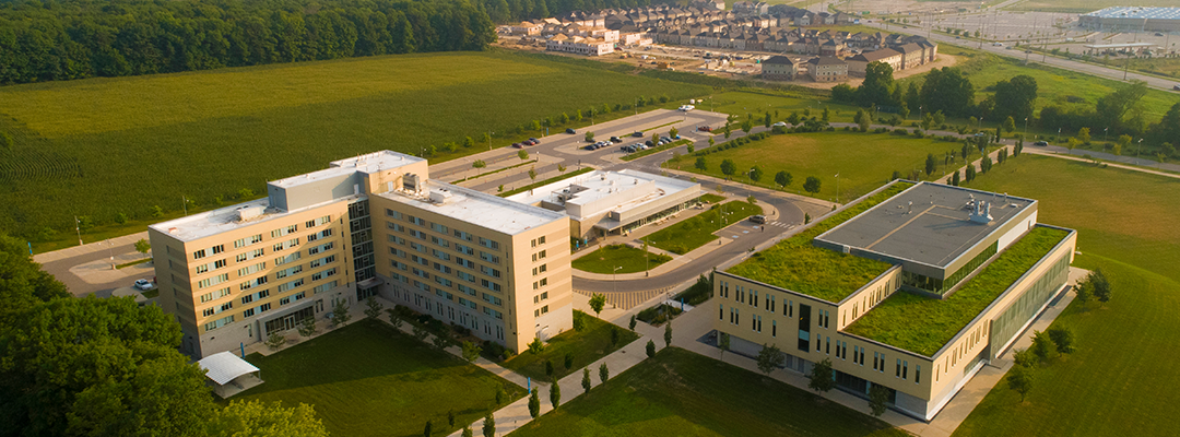 Lakehead University Orillia Campus Aerial