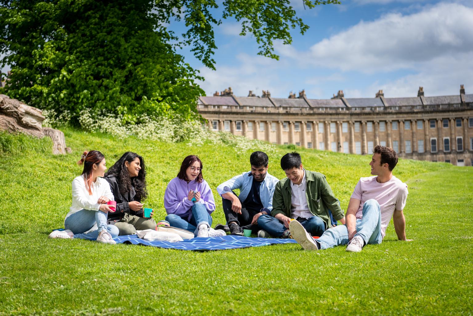 Students royal Crescent Bath
