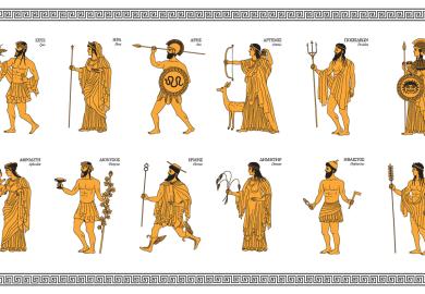 Pantheon of Greek gods