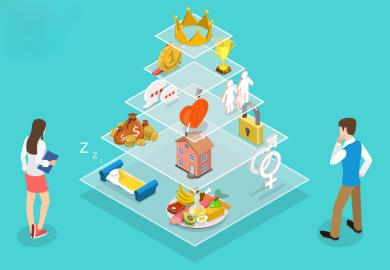 Illustration of Maslow's hierarchy of needs