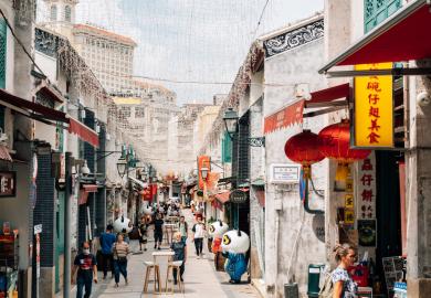Macao street scene