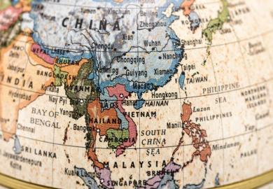 Asia map