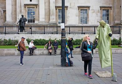A London street scene
