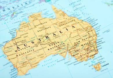 Map of Australia