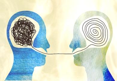 Two brains connect through the mouth