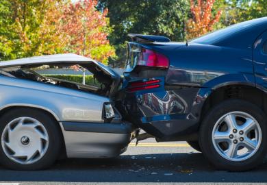 A car crash