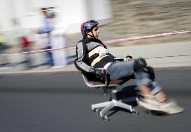 chair on wheels