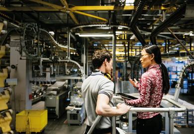 Factory floor