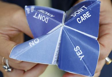 Paper fortune teller