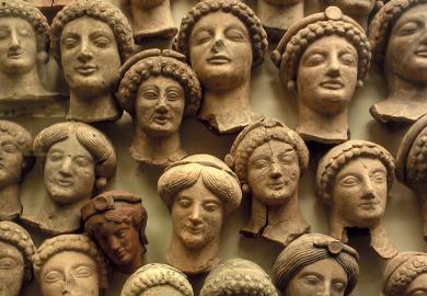 Classical womens heads