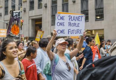 Climate change march New York 2014
