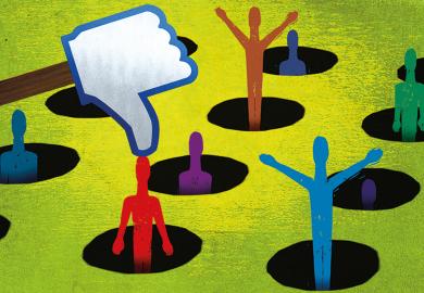 illustration: dislike button