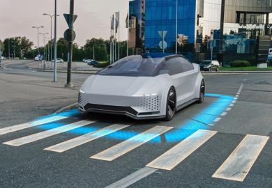 A driverless car