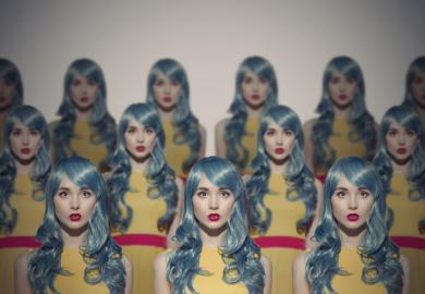 a cloned woman