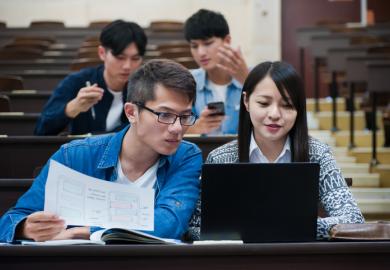 East Asian students