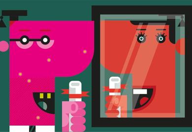 Illustration: narcissistic student