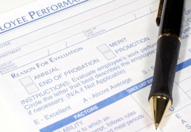 Employee evaluation