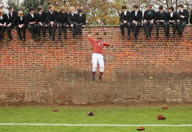 Eton wall shenanigans