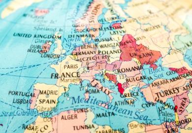 Map of Europe