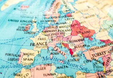 A map of Europe