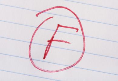 An F for fail