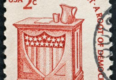 Freedom of speech stamp