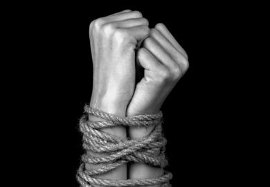 Hands tied