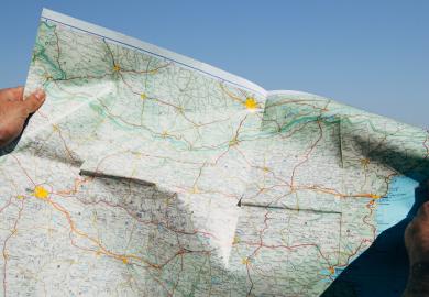 Holding map